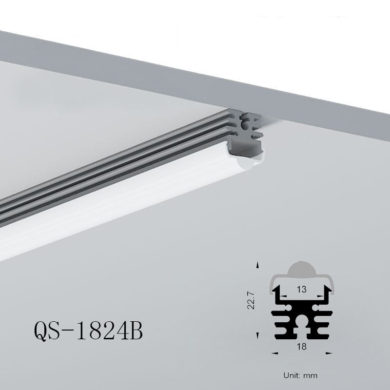 30° Lens Aluminum LED Strip Light Channel For 12mm 5050 LED Tape Lights 30° Lens Aluminum LED Strip Light Channel For 12mm 5050 LED Tape Lights